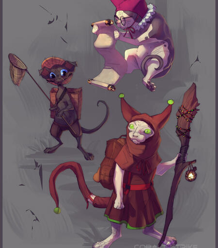 Creature concepts for a personal project