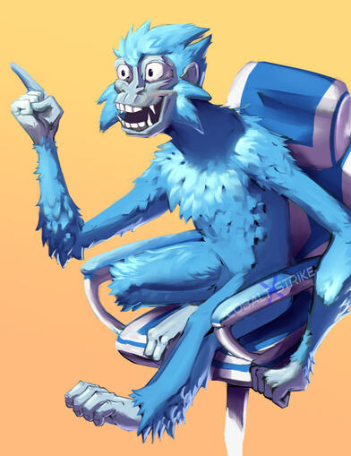 Monkey moment Monkey moment